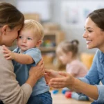 Bindungsorientierte Eingewöhnung in der Krippe