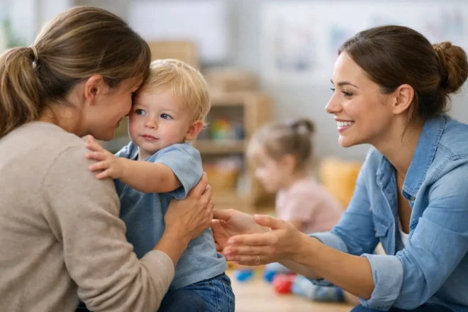 Bindungsorientierte Eingewöhnung in der Krippe