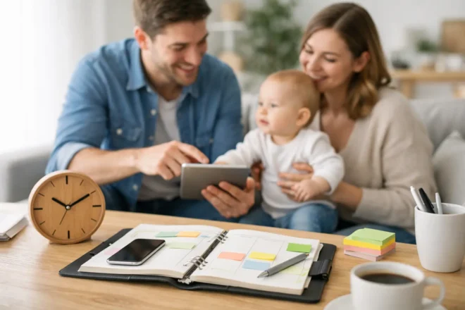 Familienroutine mit Baby strukturieren