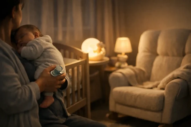 Schnuller vs Stillen zum Einschlafen