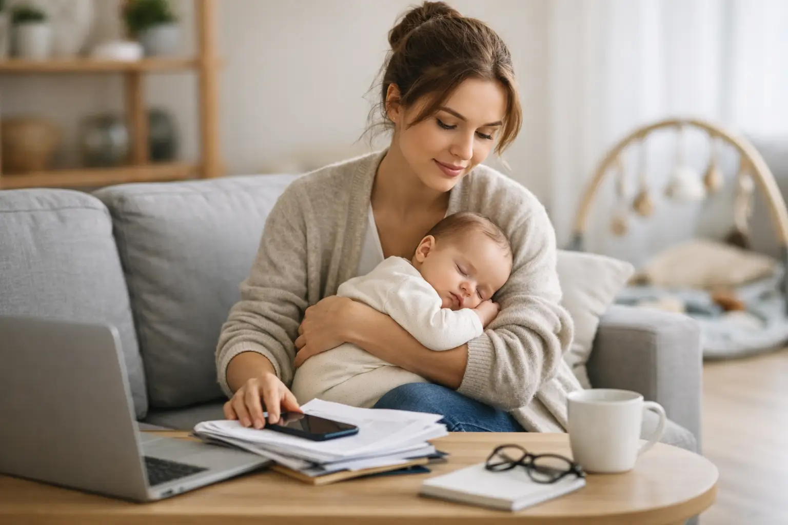 Mental Load mit Baby reduzieren