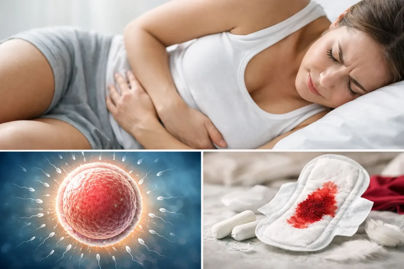 Unterleibsschmerzen: Eisprung oder Periode?