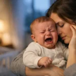 Warum Baby abends weint - was dahintersteckt