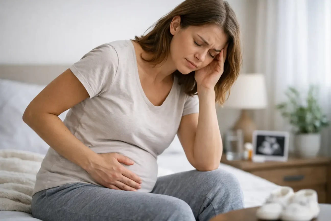 Leitfaden zu Beschwerden im ersten Trimester