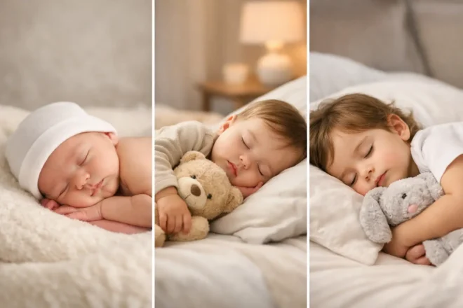 Schlafbedarf Baby nach Alter richtig einschätzen