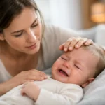Schub oder Krankheit beim Baby erkennen