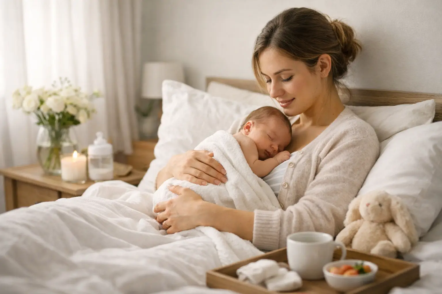 Wochenbett Guide für Erstlingsmütter